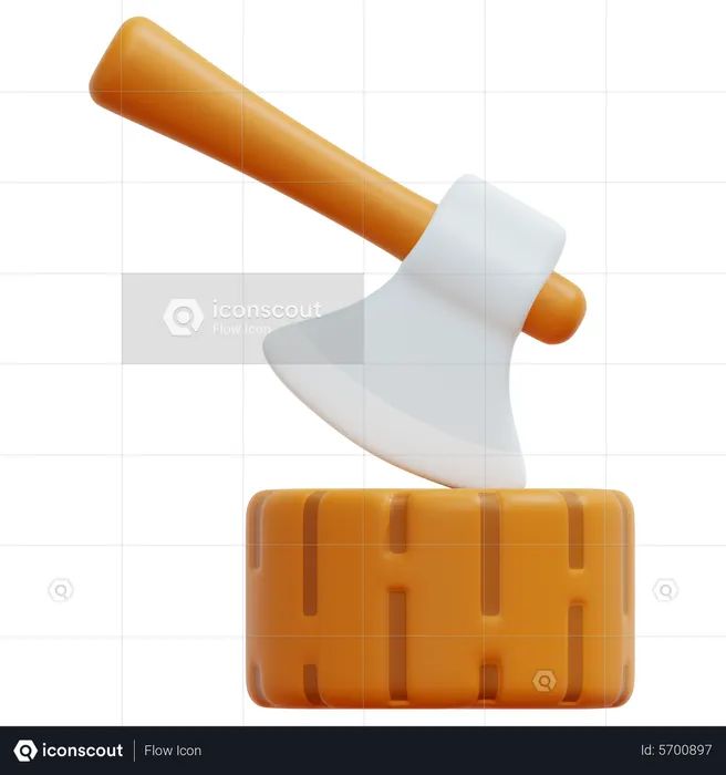 Axe  3D Icon