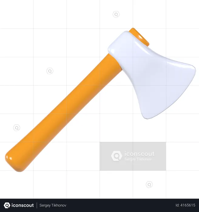Axe  3D Illustration