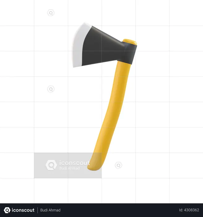 Axe  3D Illustration