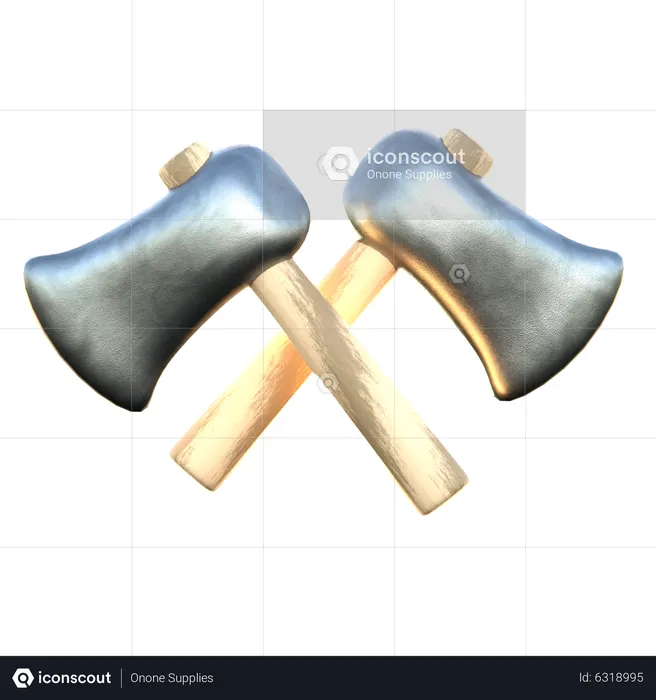 Axe  3D Icon