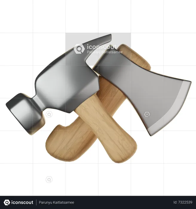 Axe  3D Icon