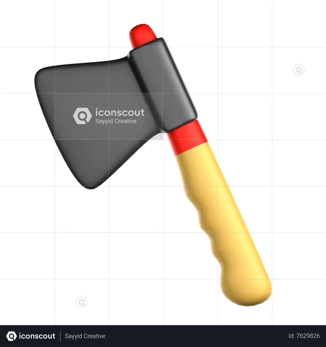 Axe  3D Icon