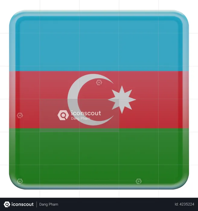 Azerbaijan Flag Flag 3D Flag