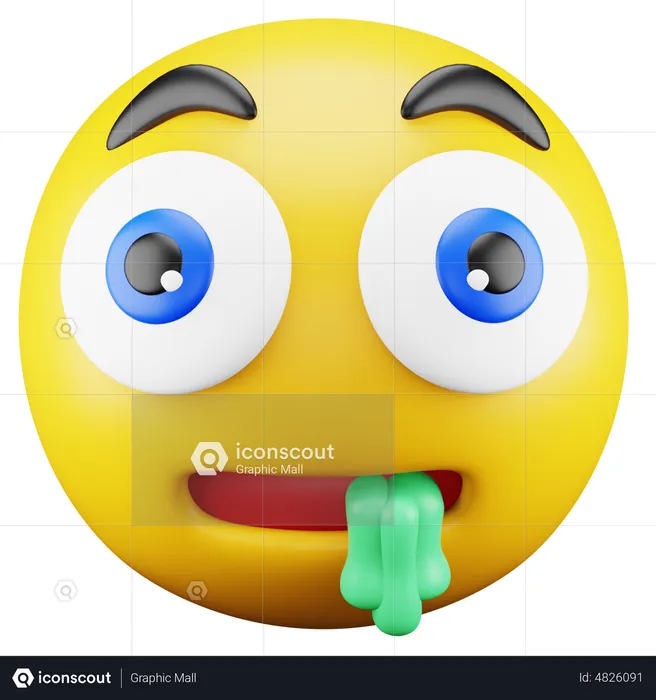 Emoji babeando Emoji 3D Icon