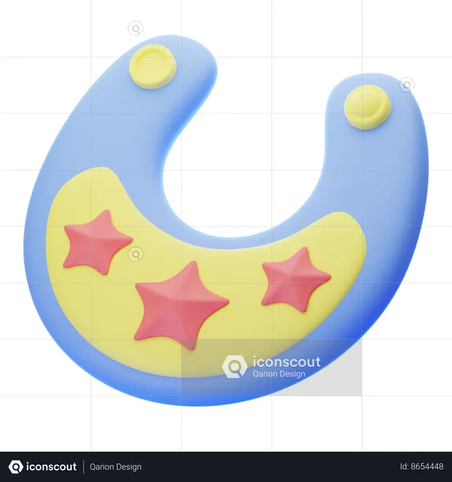 BABY BIB  3D Icon