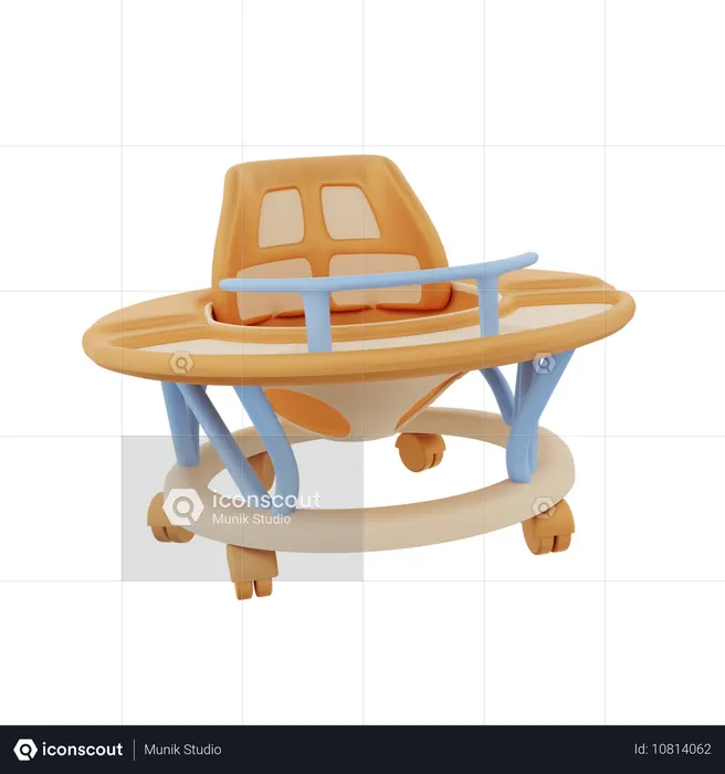 Baby Bicycle  3D Icon
