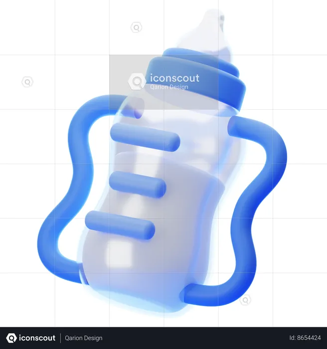 BABY BOTTLE  3D Icon