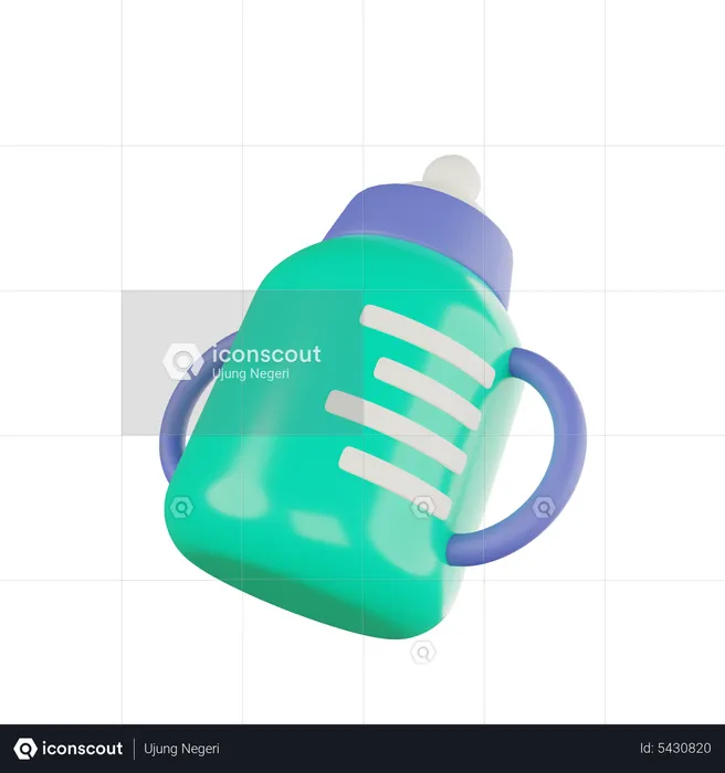 Baby Bottle  3D Icon