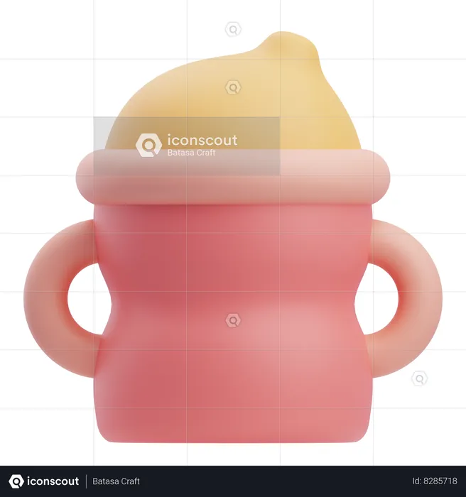 Baby Bottle  3D Icon