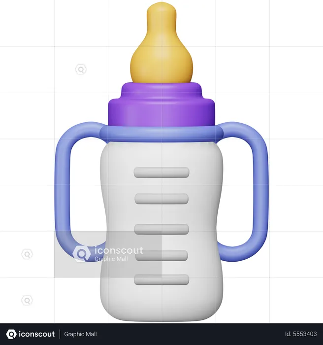 Baby Bottle  3D Icon