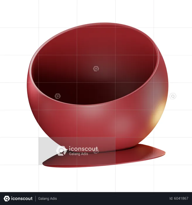 Baby Bowl  3D Icon