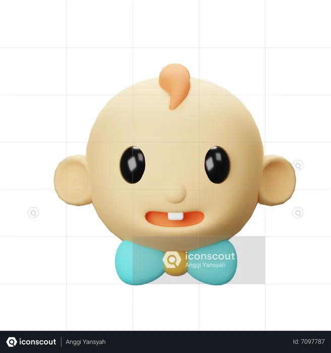 Baby Boy  3D Icon