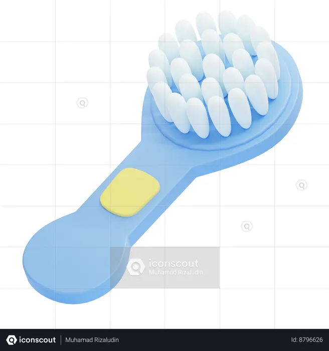 Baby brush  3D Icon