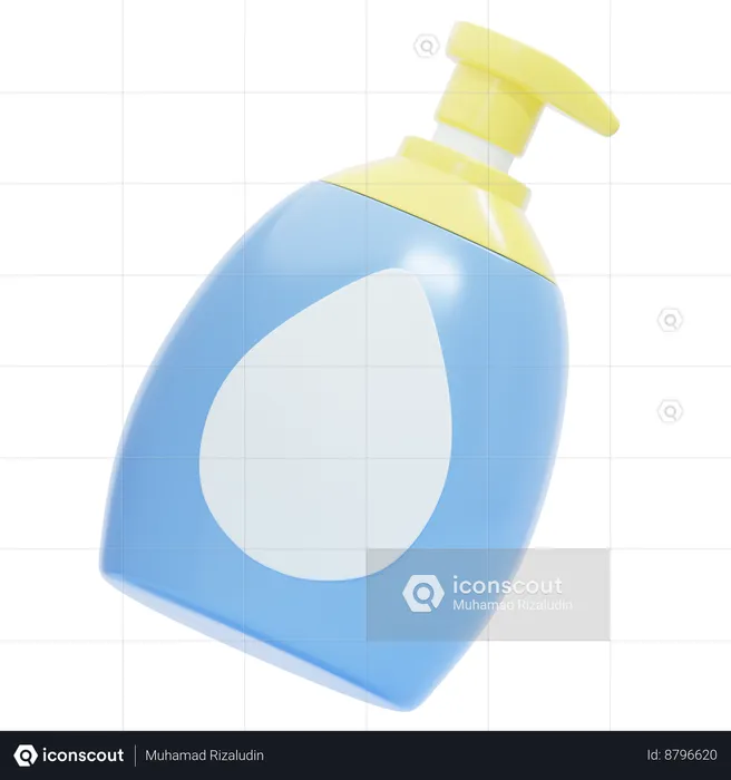 Baby lotion  3D Icon