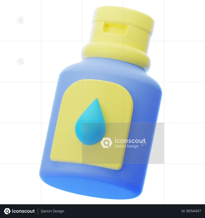 BABY OIL  3D Icon