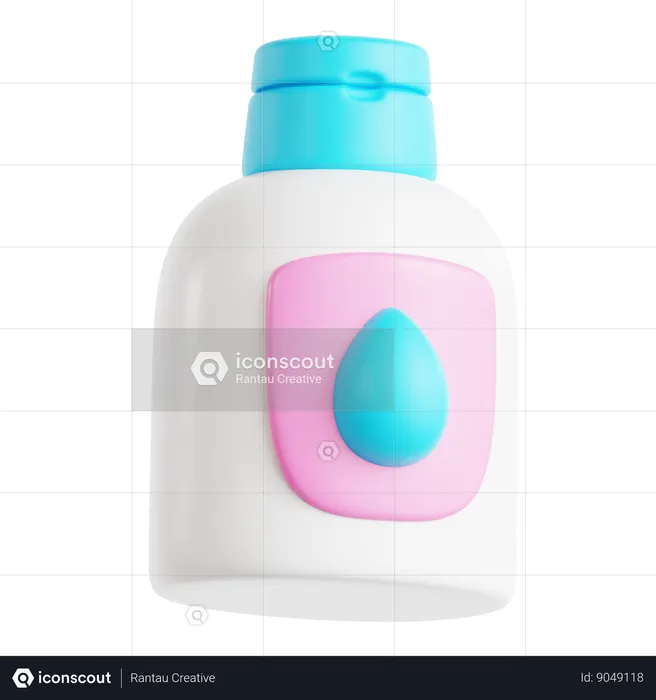 Baby Oil  3D Icon