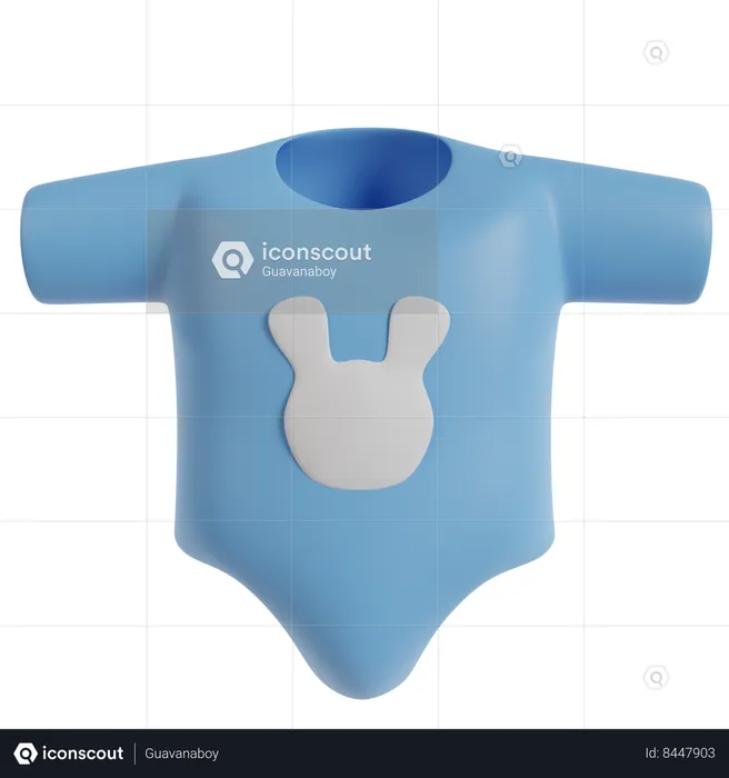Baby outfit  3D Icon