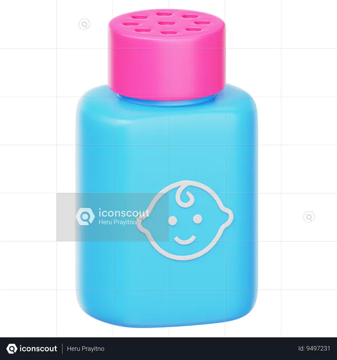 Baby Powder  3D Icon
