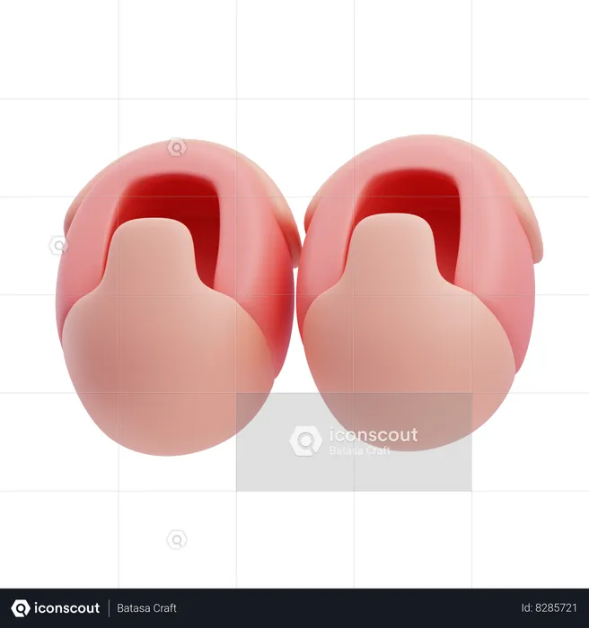 Baby Shoes  3D Icon