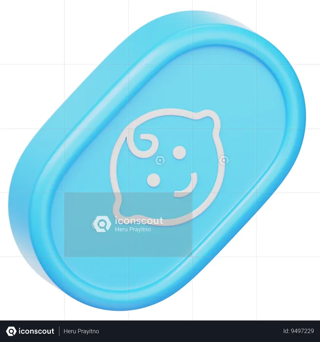 Baby Soap  3D Icon