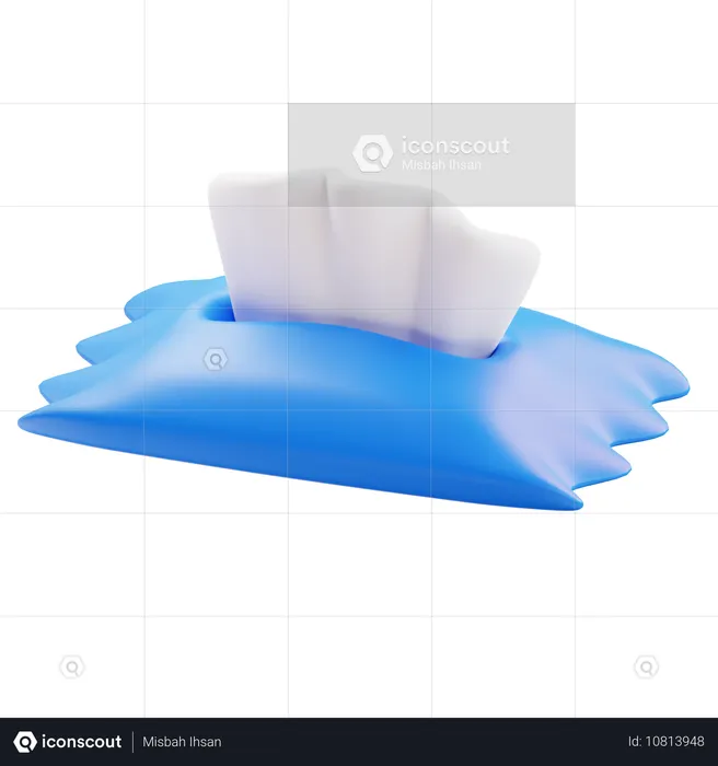 Baby Wipes  3D Icon