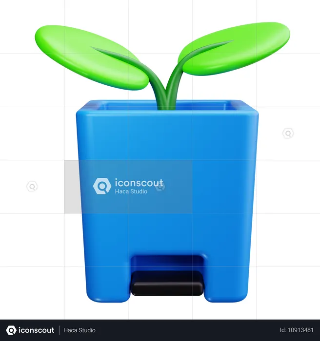 Bac à compost  3D Icon