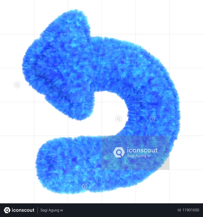 戻る矢印  3D Icon