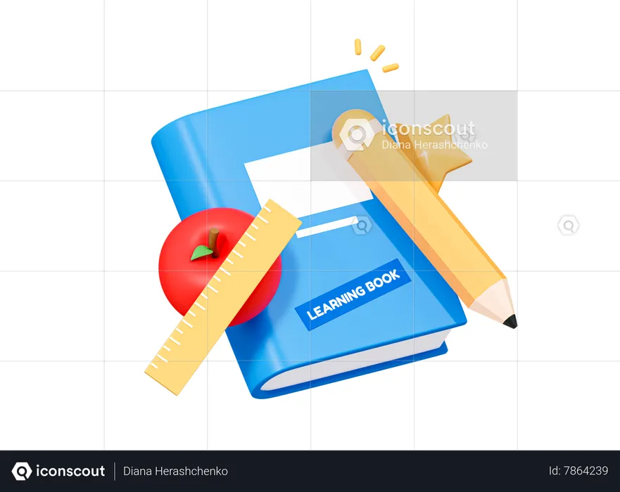 Back To School  3D Icon