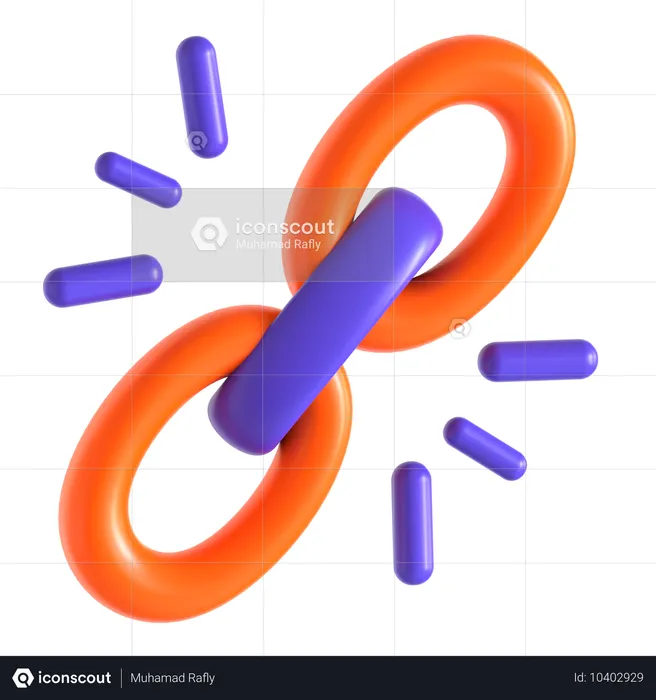 Backlink  3D Icon