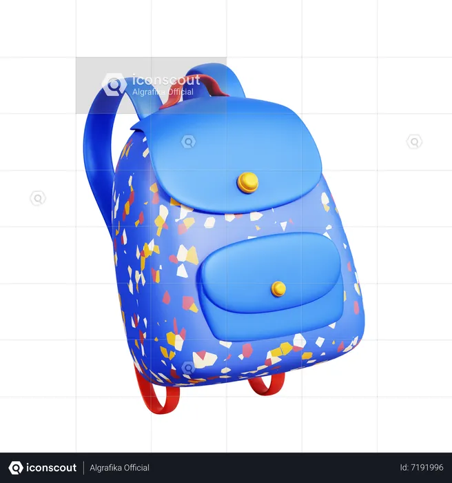 Backpack  3D Icon