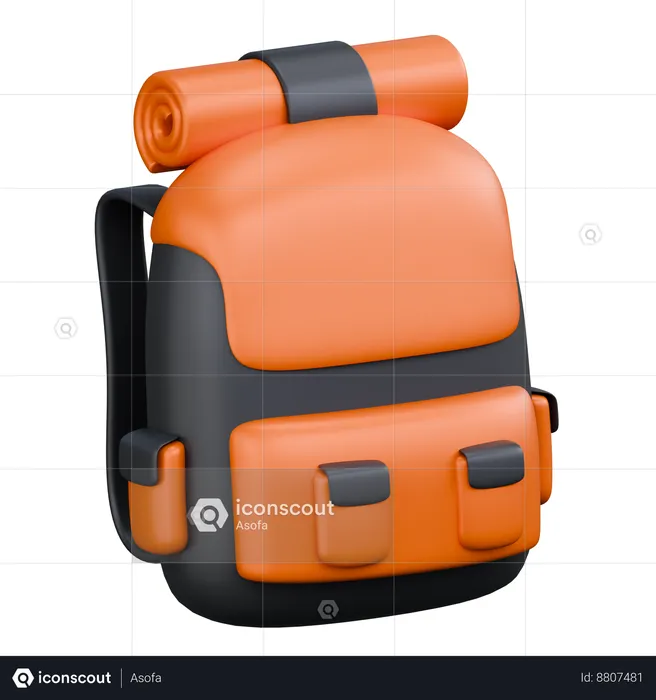 Backpack  3D Icon