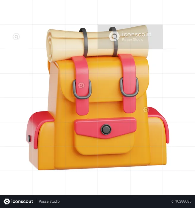 Backpack  3D Icon