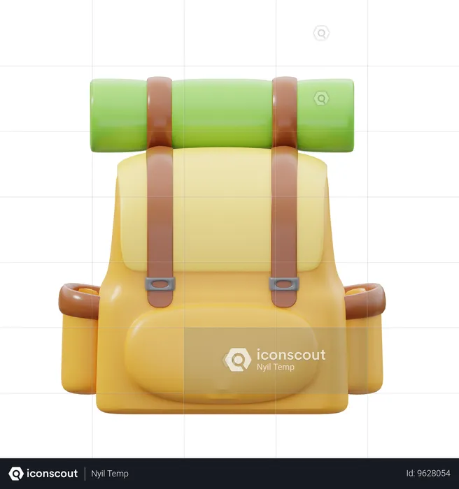 Backpack  3D Icon