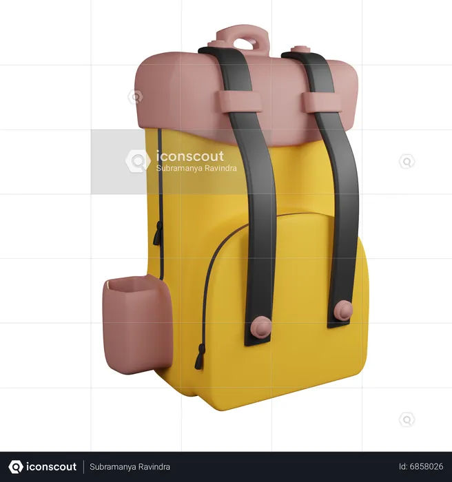 Backpack  3D Icon