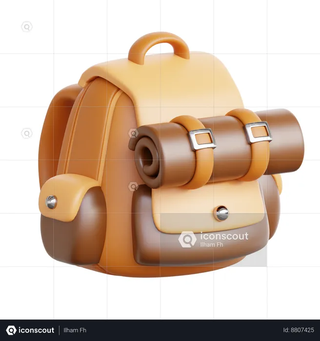 Backpack  3D Icon