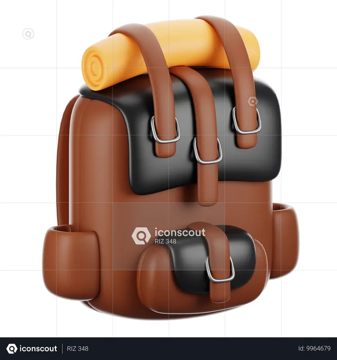 Backpack  3D Icon