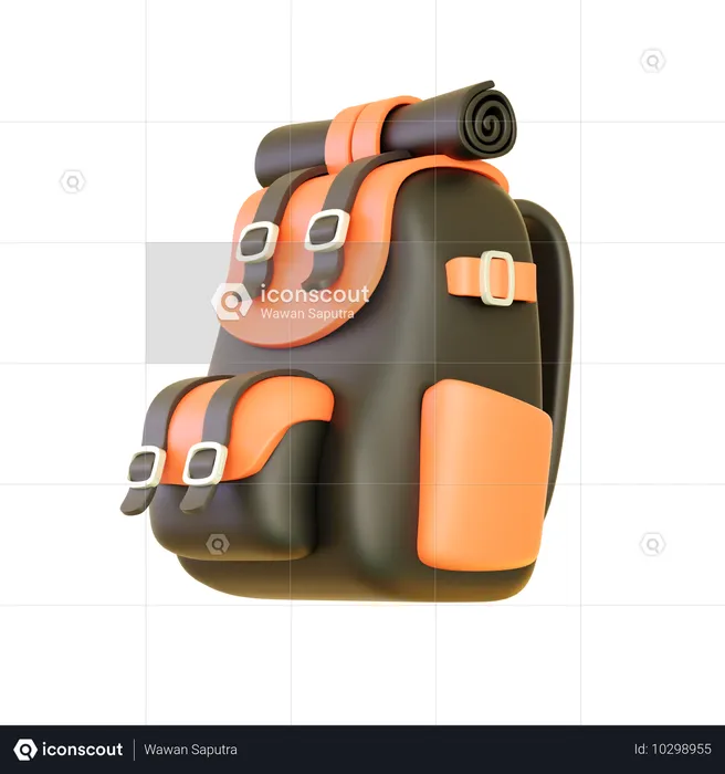 Backpack  3D Icon