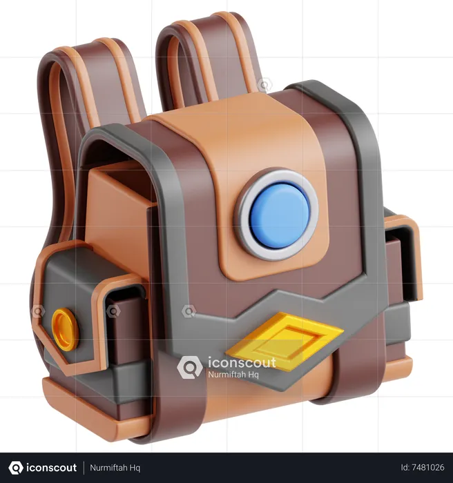 Backpack  3D Icon