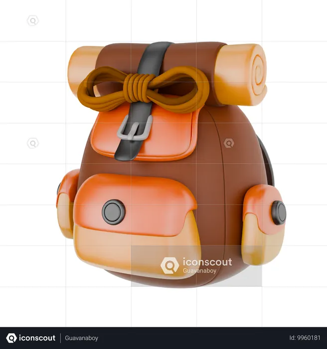 Backpack  3D Icon