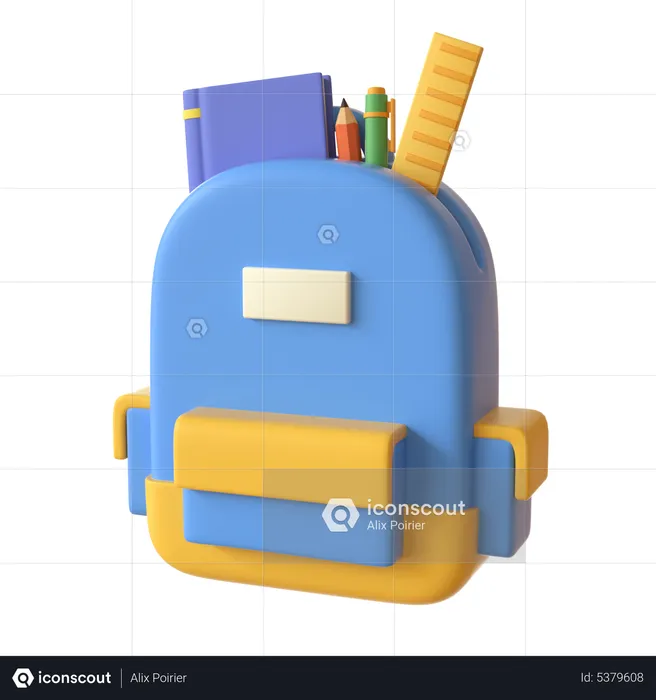 Backpack  3D Icon