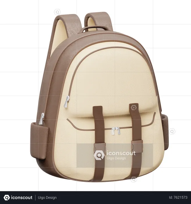 Backpack  3D Icon