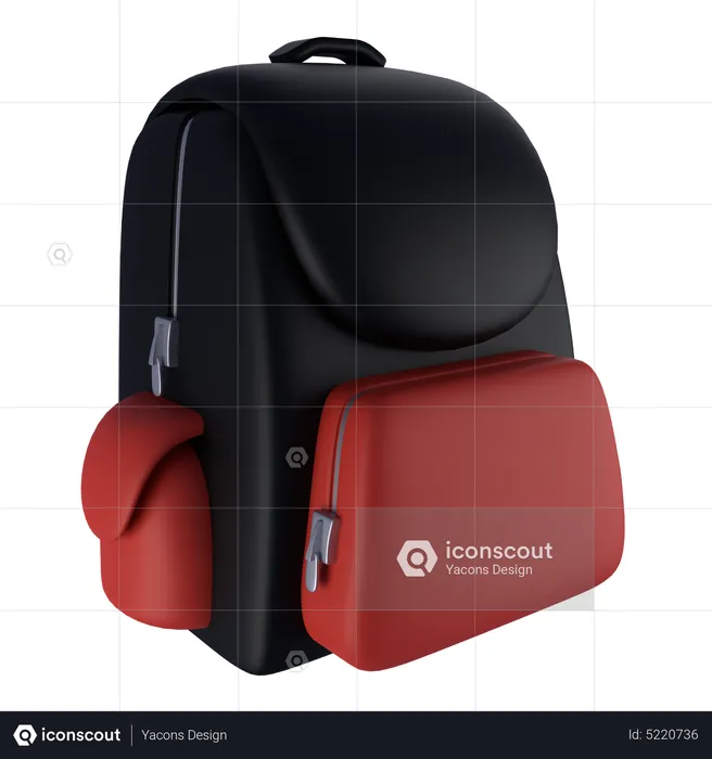 Backpack  3D Icon