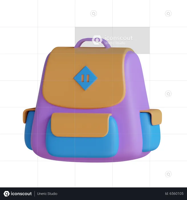 Backpack  3D Icon