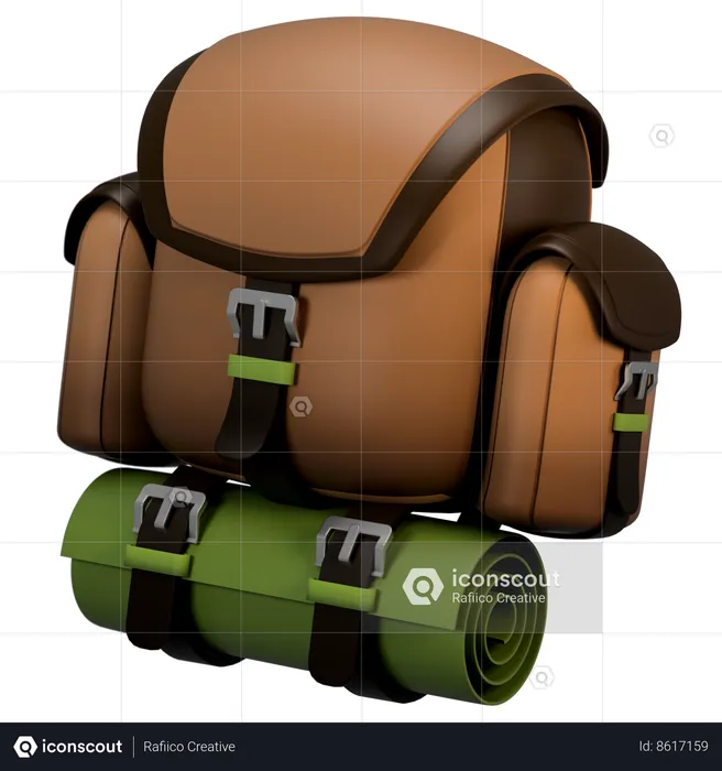 Backpack  3D Icon