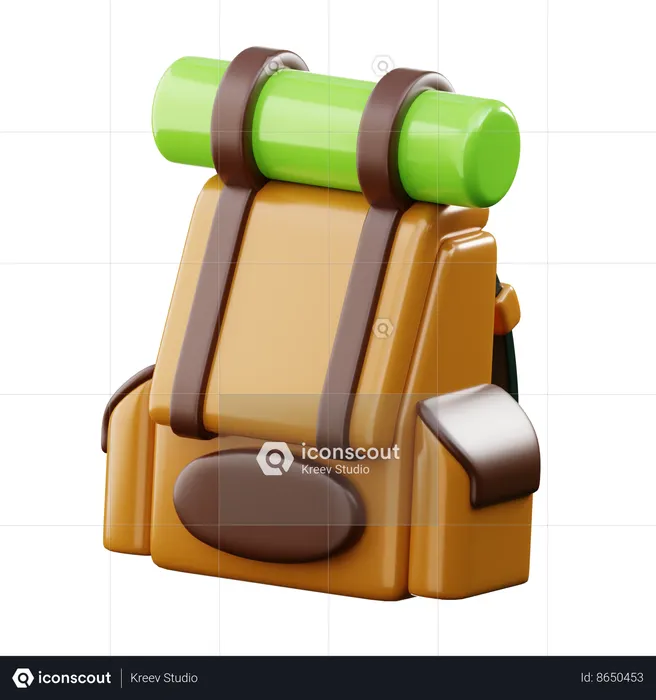 Backpack  3D Icon