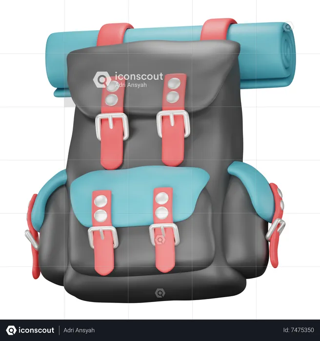 Backpack  3D Icon