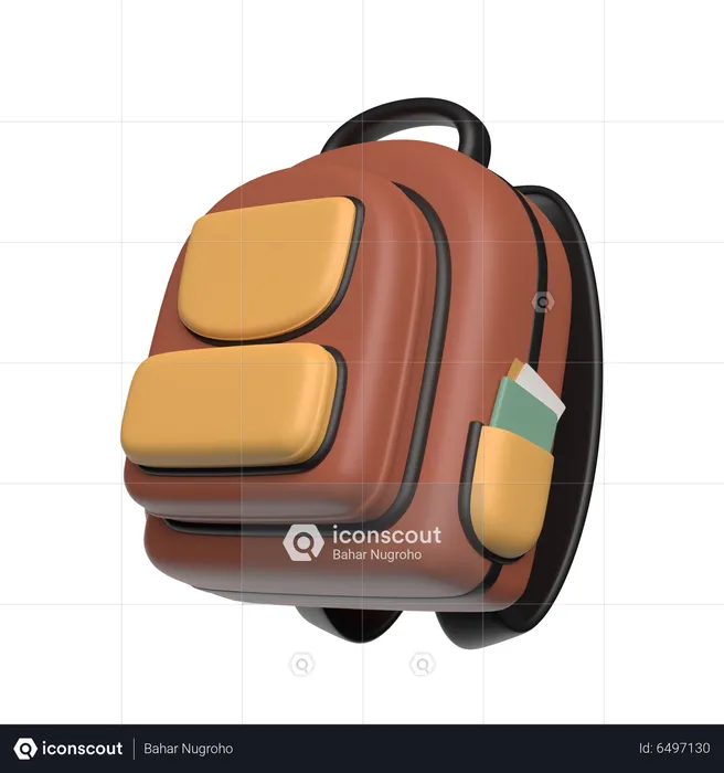 Backpack  3D Icon