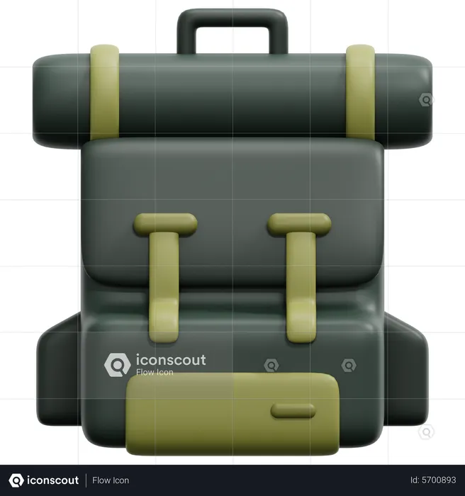 Backpack  3D Icon