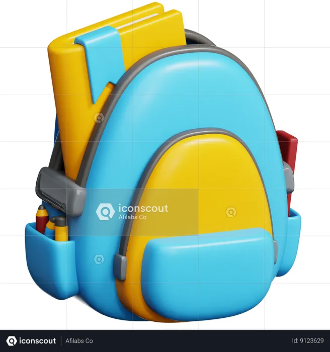 Backpack  3D Icon