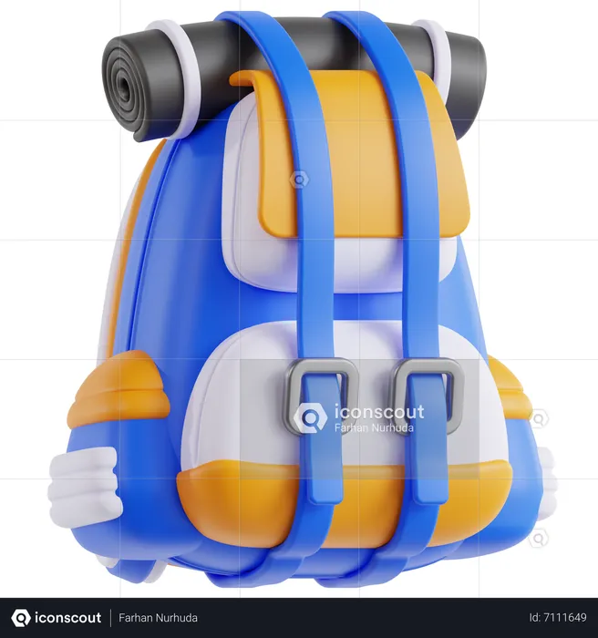 Backpack  3D Icon